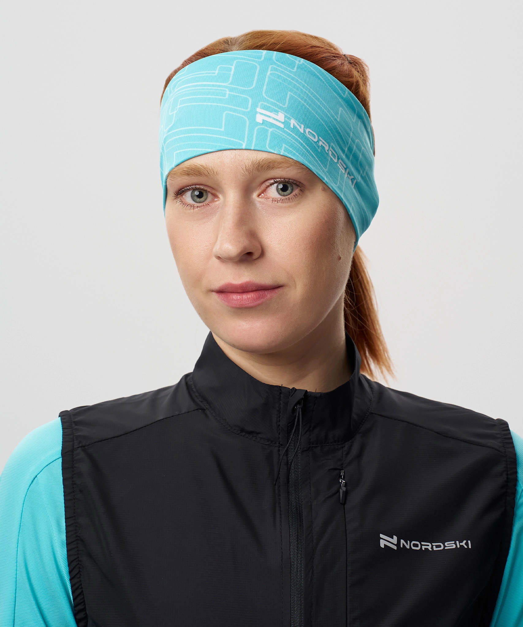 Повязка Nordski Graphic Aqua