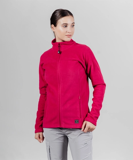 Толстовка Nordski Fleece Berry/Grey W
