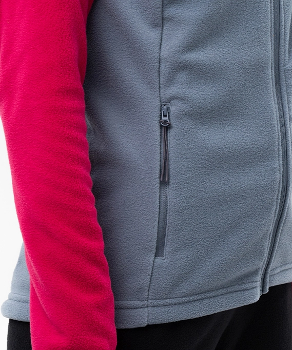 Толстовка Nordski Fleece Berry/Grey W