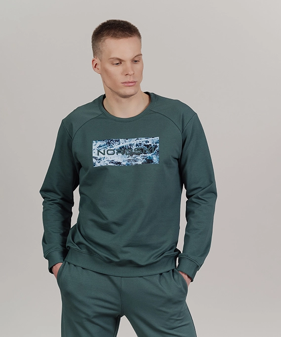 Свитшот Nordski Simple Logo Dark Mint