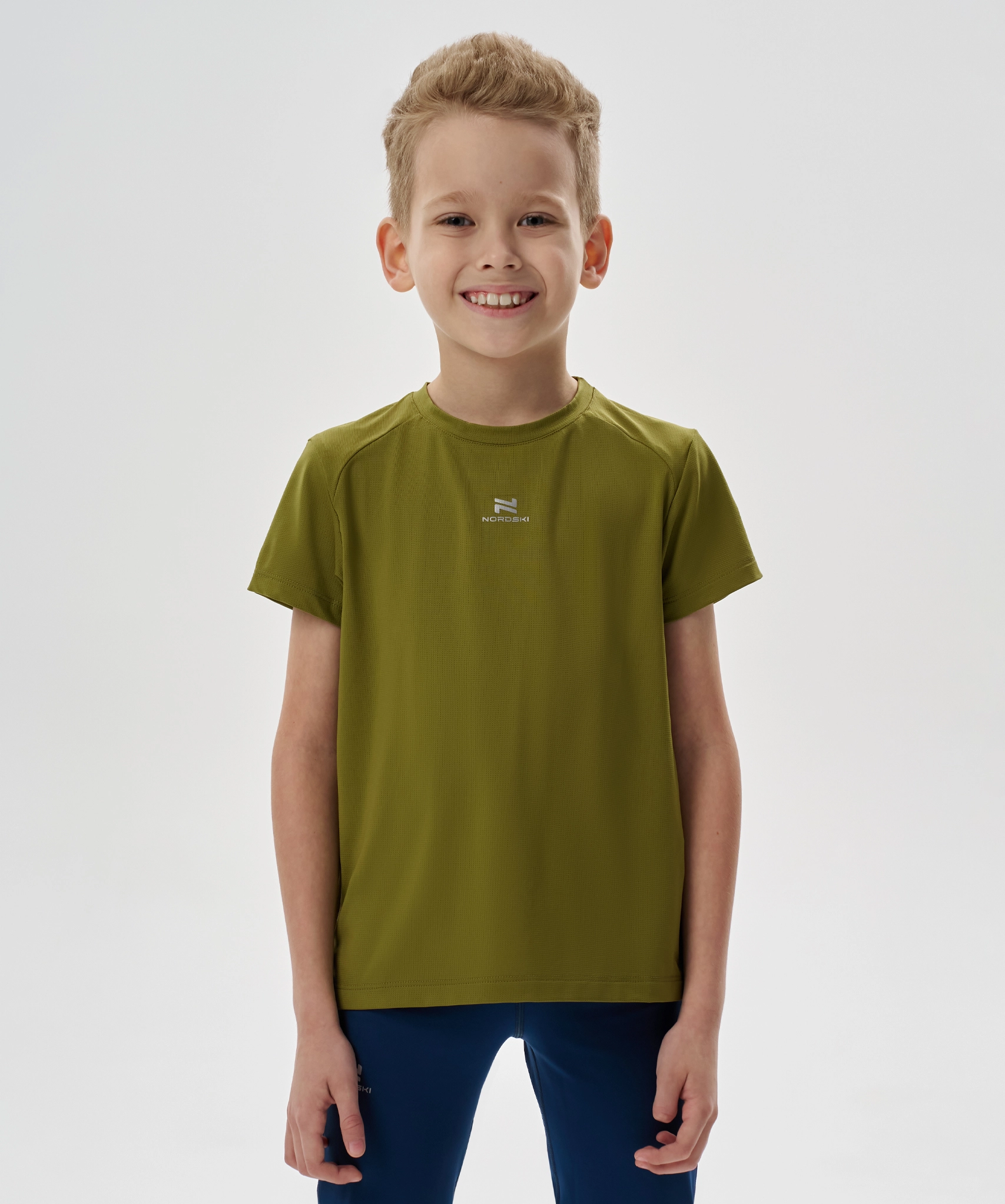 Футболка Nordski Jr. Run 2.0 White
