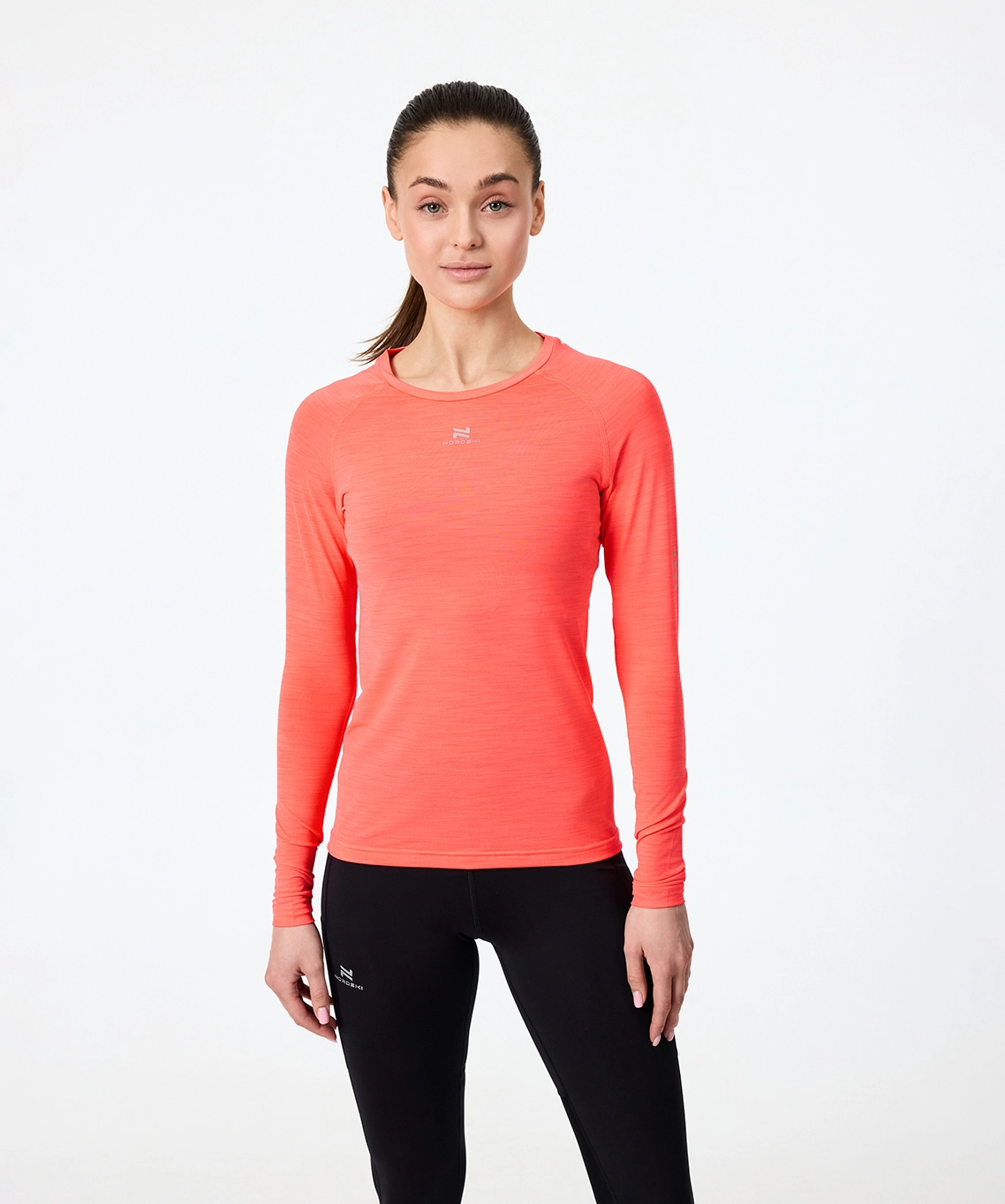 Футболка Nordski Pro Black W с длинным рукавом