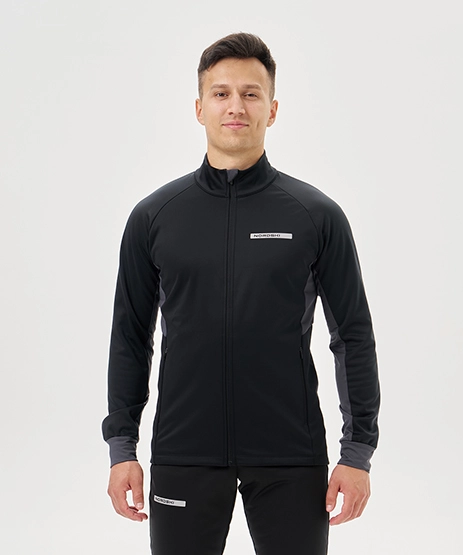 Тренировочная куртка Nordski Core Black/Breeze