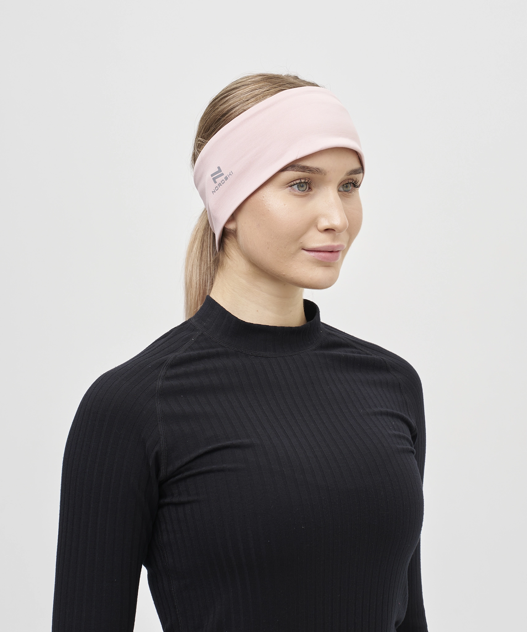 Повязка Nordski Warm Soft Pink