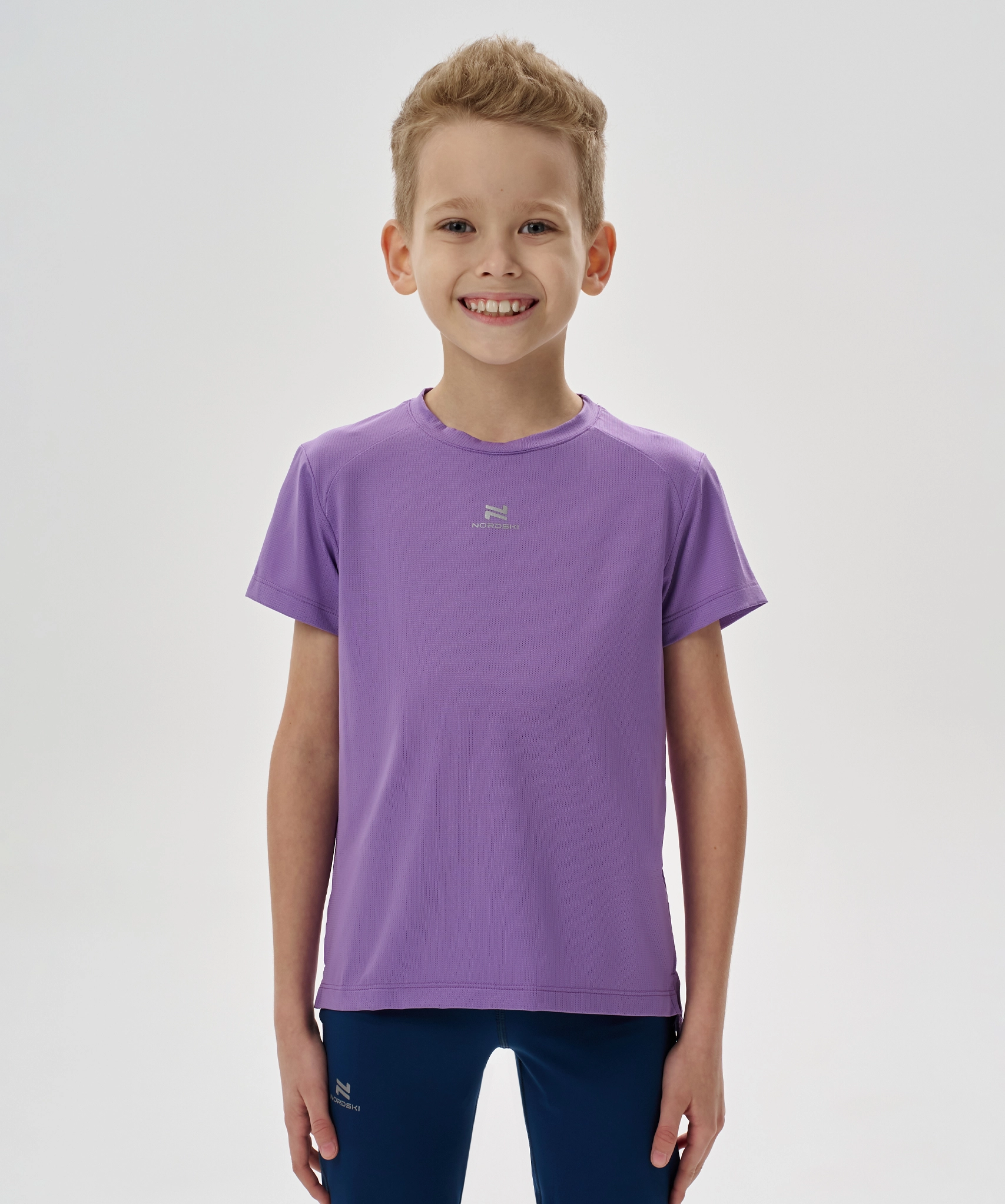 Футболка Nordski Jr. Run 2.0 White