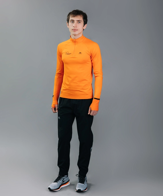 Лонгслив Nordski Pro Hand Orange