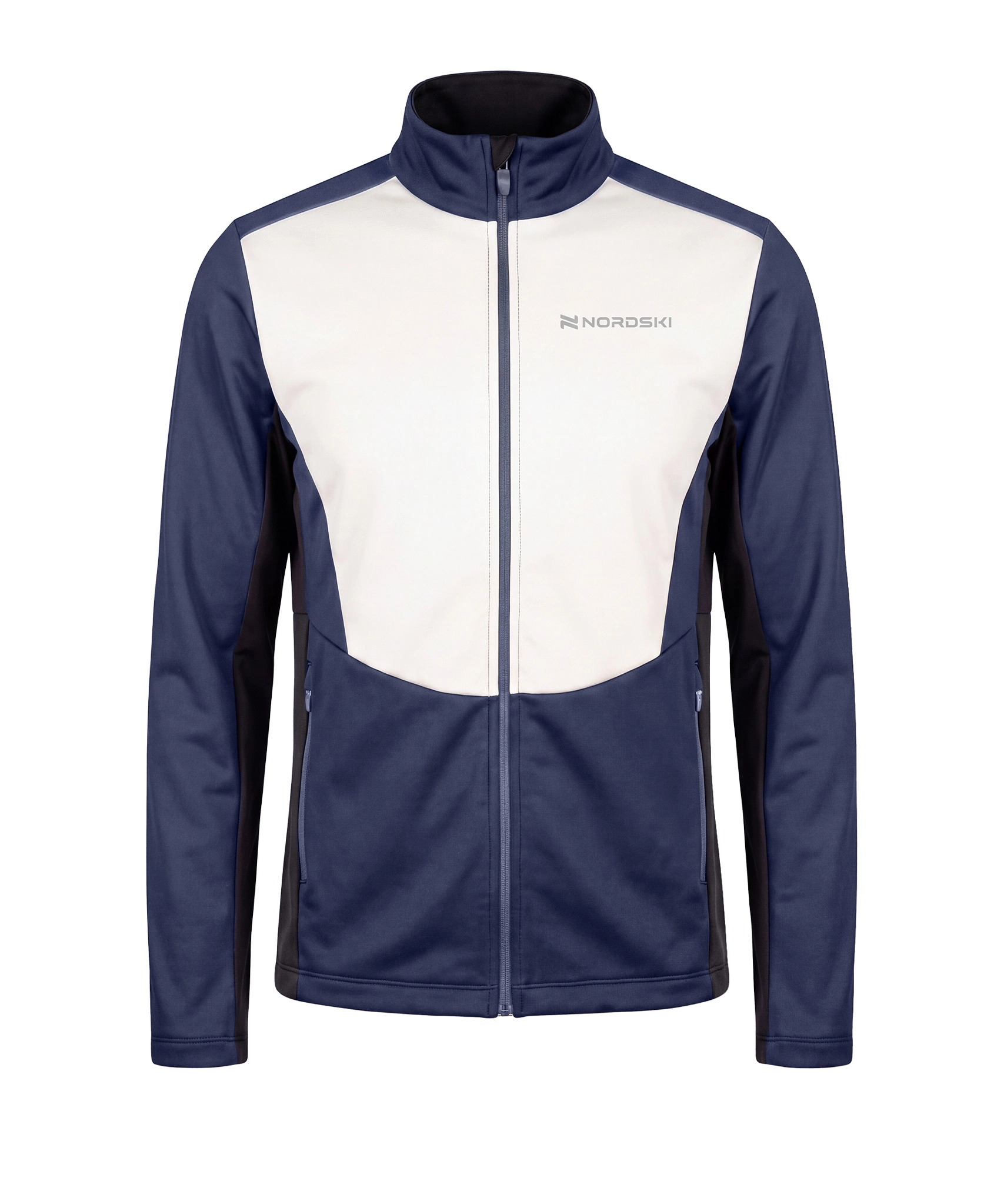 Тренировочная куртка Nordski Advance White/Titan/Black