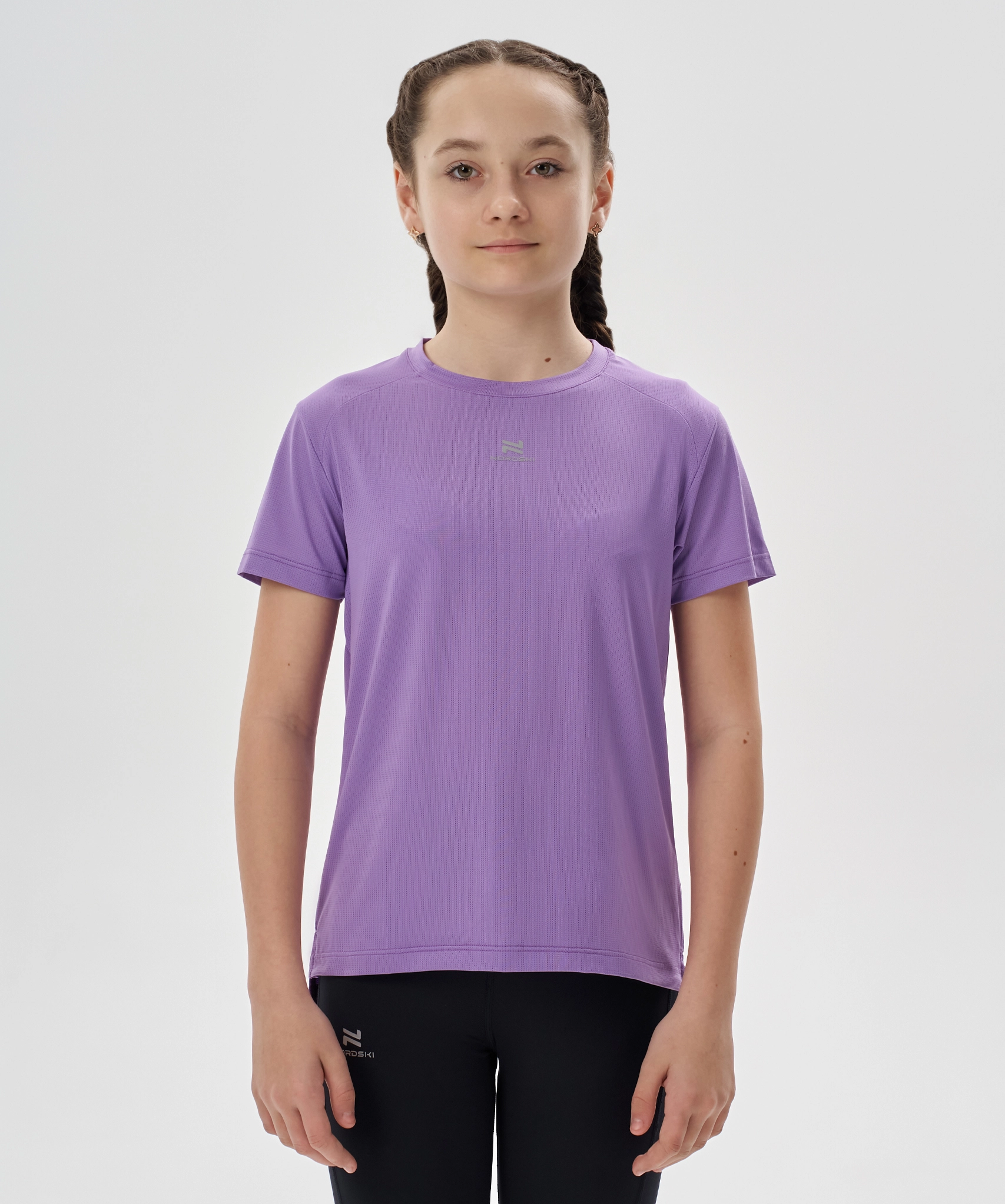 Футболка Nordski Jr. Run 2.0 White