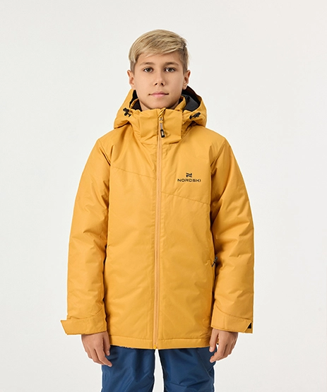 Утепленная куртка Nordski Jr. Active Red/Denim