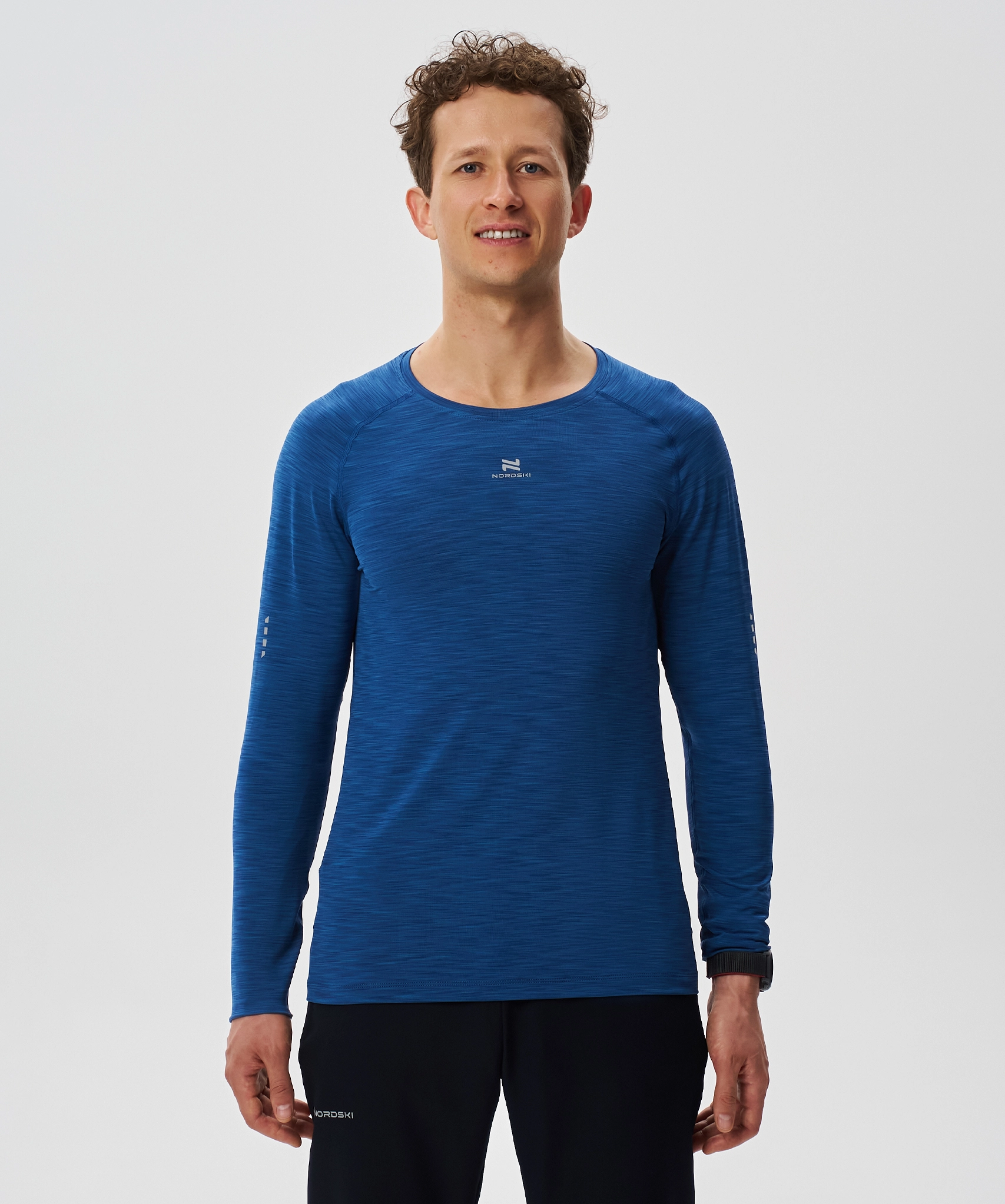 Футболка Nordski Pro Black с длинным рукавом