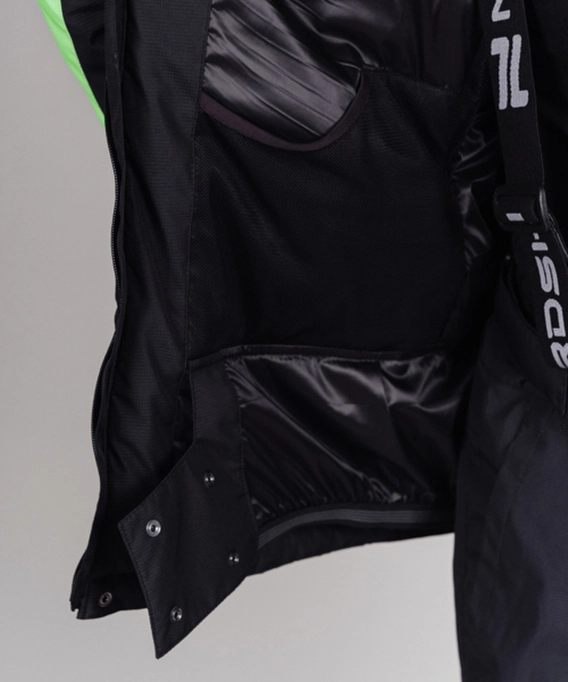 Горнолыжная куртка Nordski Extreme Black/Lime