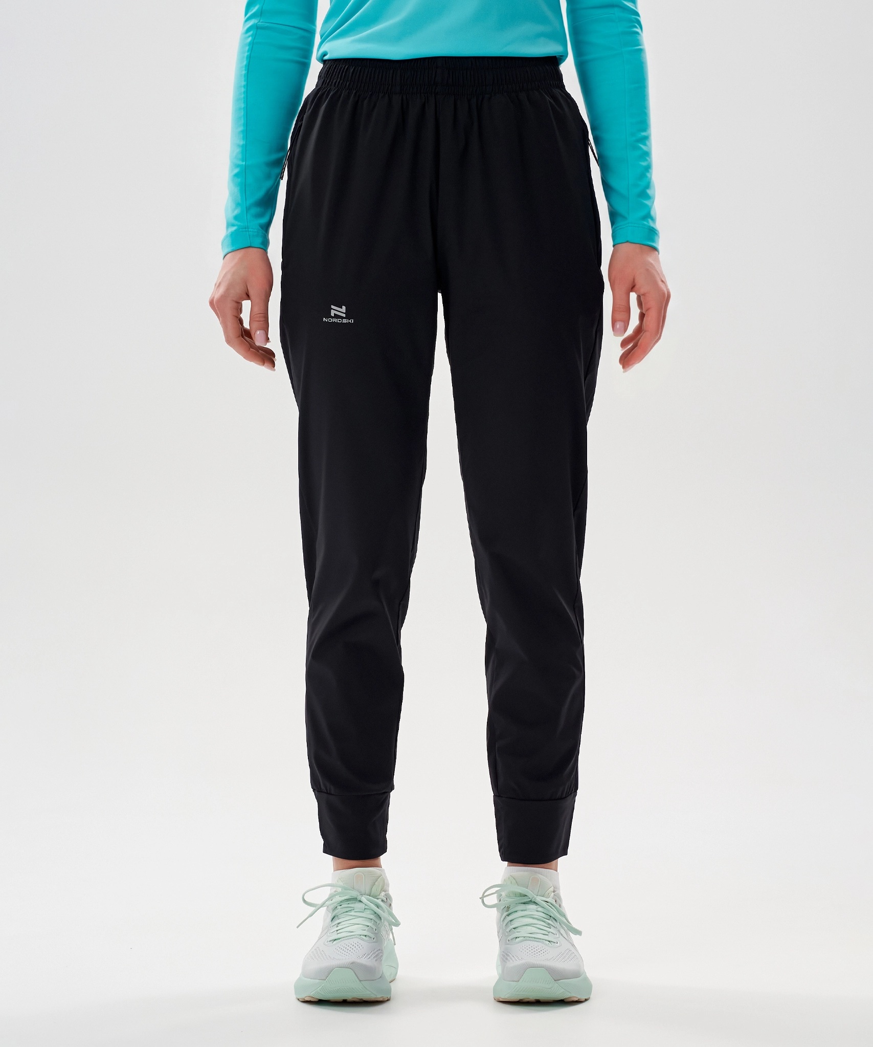 Брюки беговые Pro Light Grey W