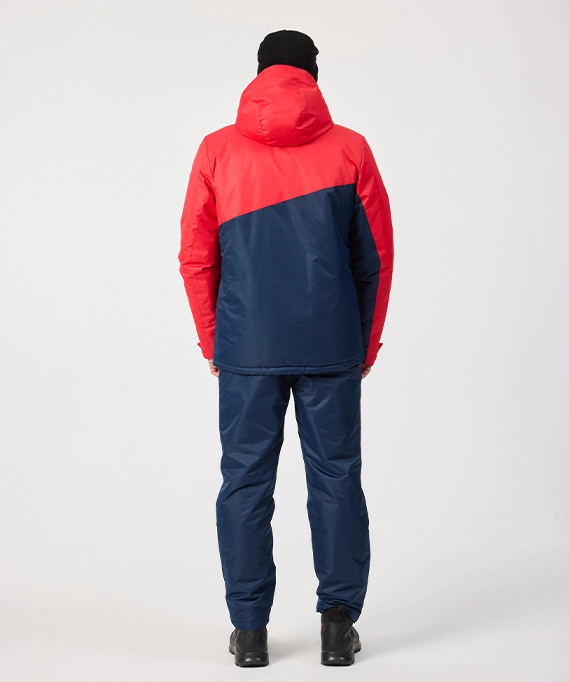 Утепленная куртка Nordski Active Red/Dark Navy