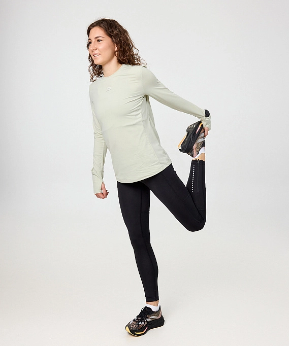 Лонгслив Nordski RunTech Smoky Green W