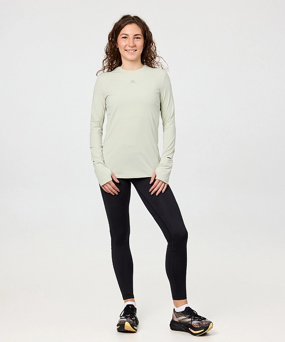 Лонгслив Nordski RunTech Smoky Green W