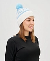 Шапка Nordski Blizzard Ice Water/White
