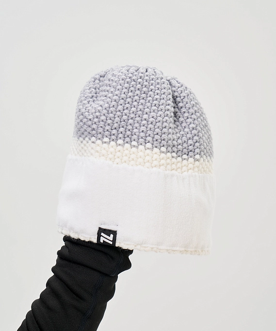 Шапка Nordski Frosty Grey/White