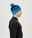 Шапка Nordski Winter Black/Light Blue