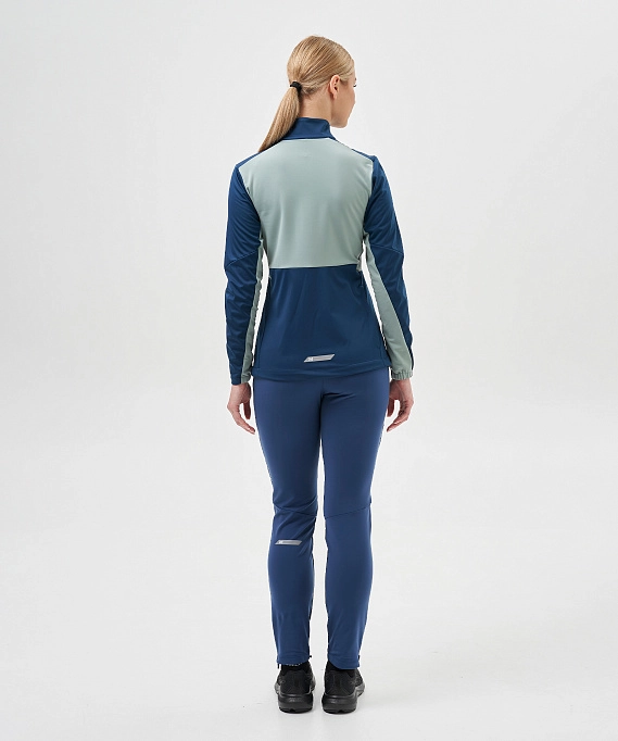 Тренировочная куртка Nordski PRO TOUR Deep/Ice Mint W