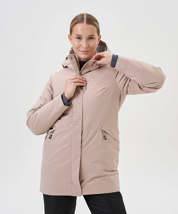 Утепленная куртка Nordski Coach Beige W