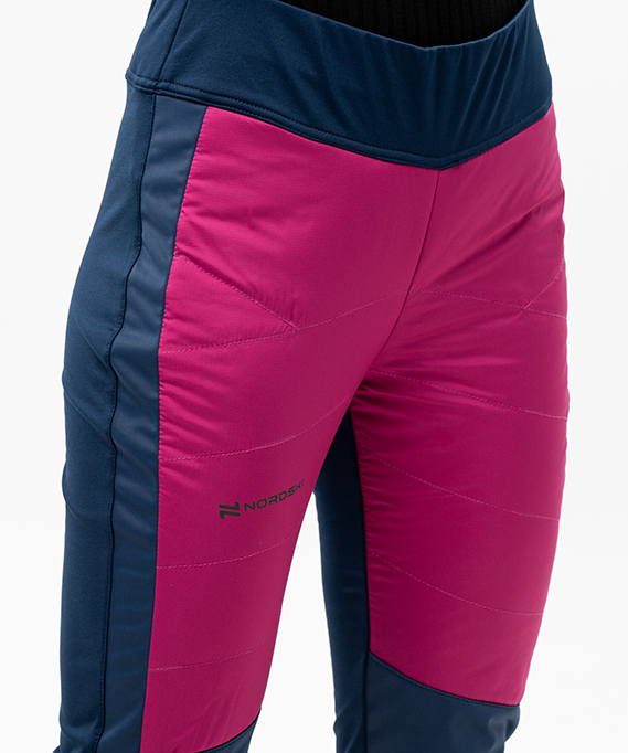 Брюки Nordski Hybrid Pro Blue/Fuchsia W