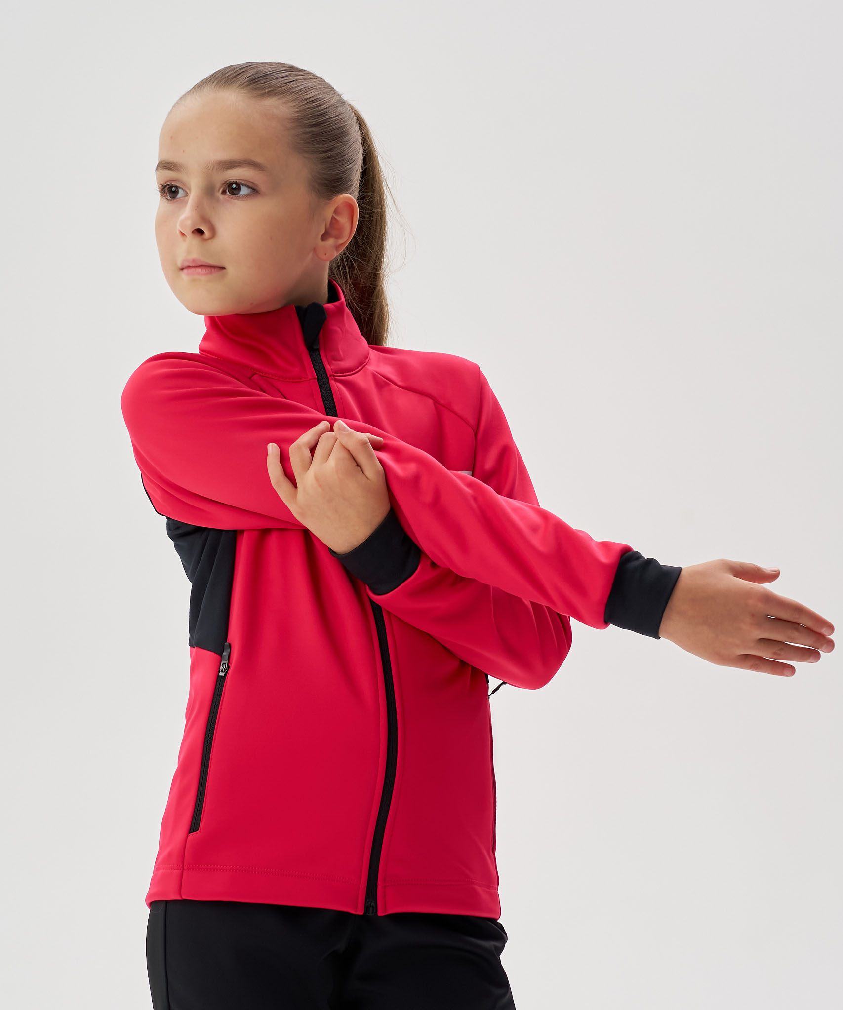 Тренировочная куртка Nordski Jr. Core Pink/Black