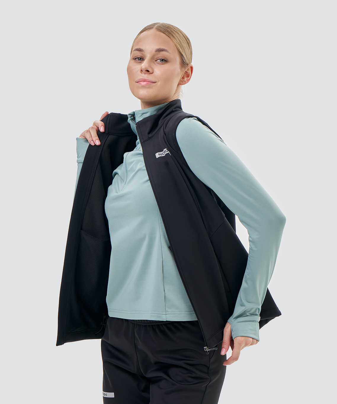 Жилет тренировочный Nordski Core Black W