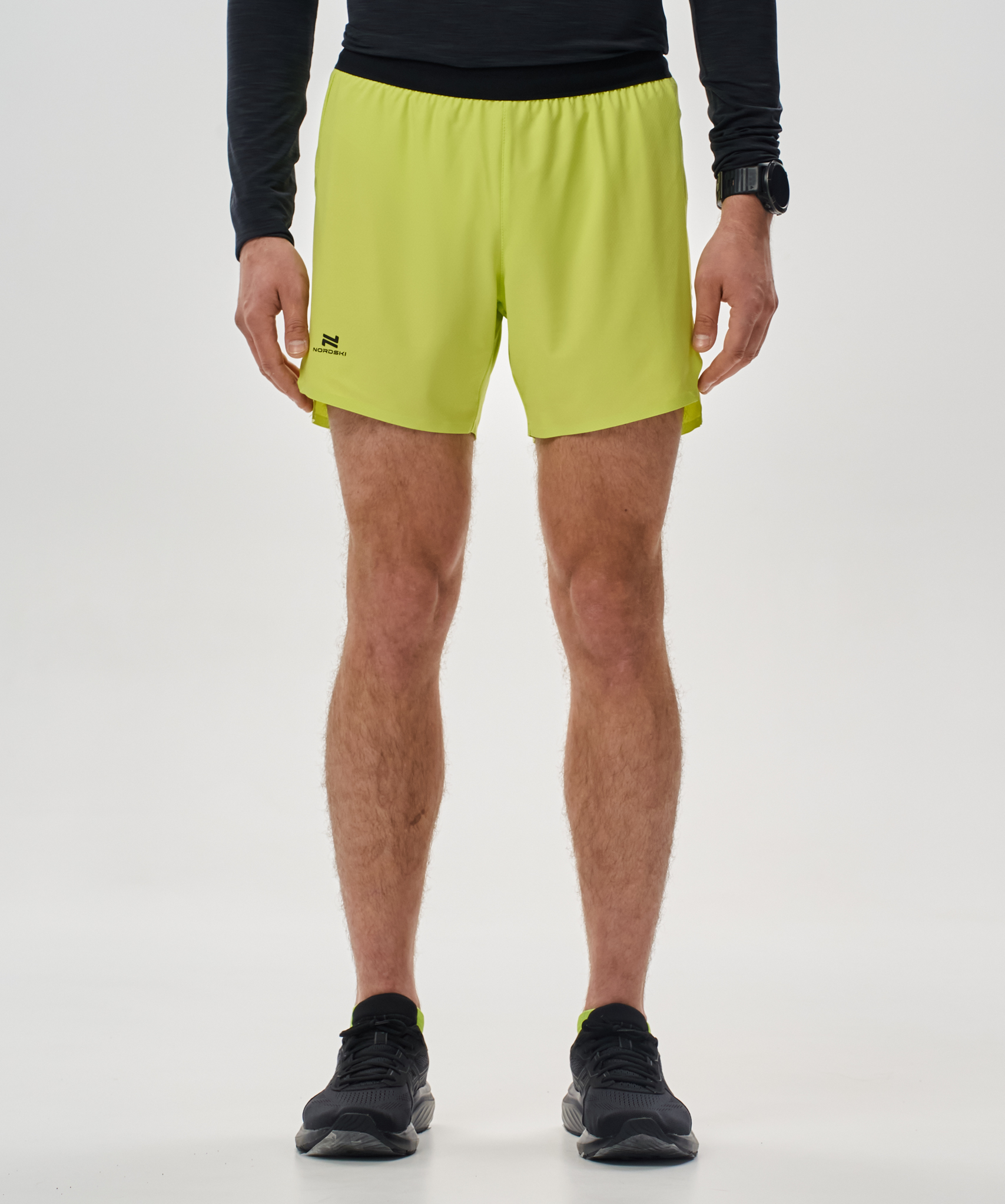 Шорты беговые Nordski Pro Lime Green