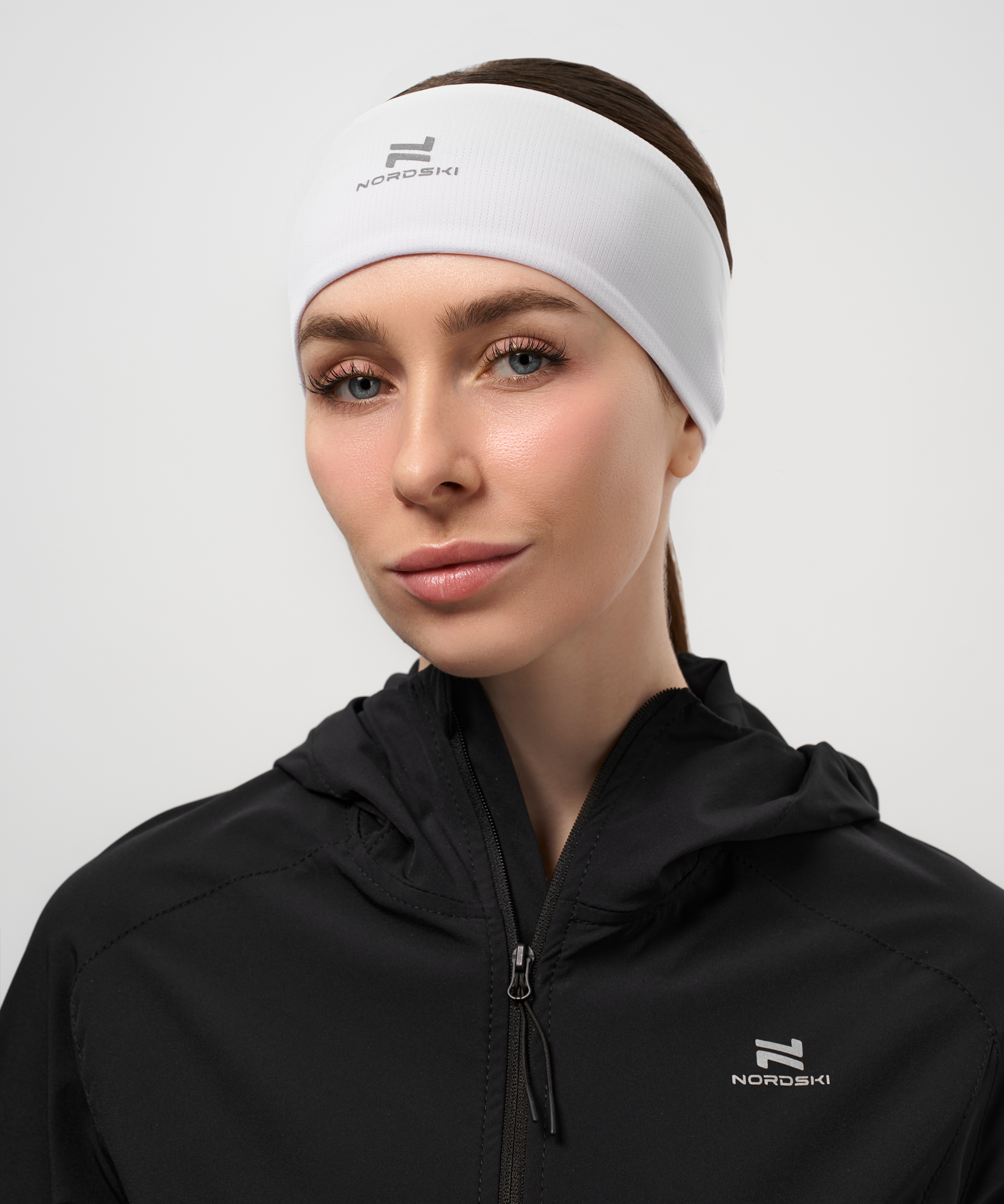 Повязка Nordski Run White
