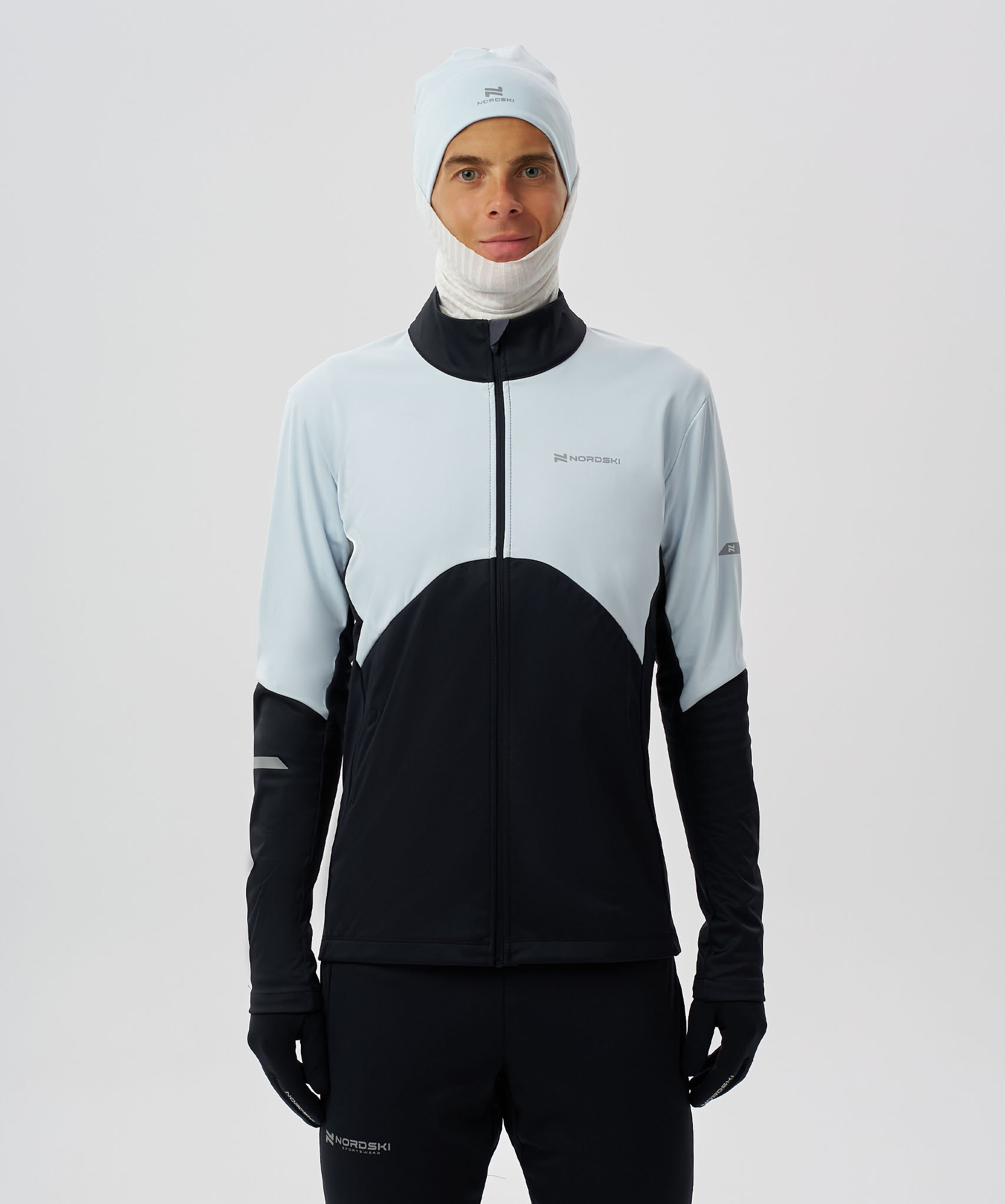 Тренировочная куртка Nordski Pro 2.0 Pearl Blue/Black