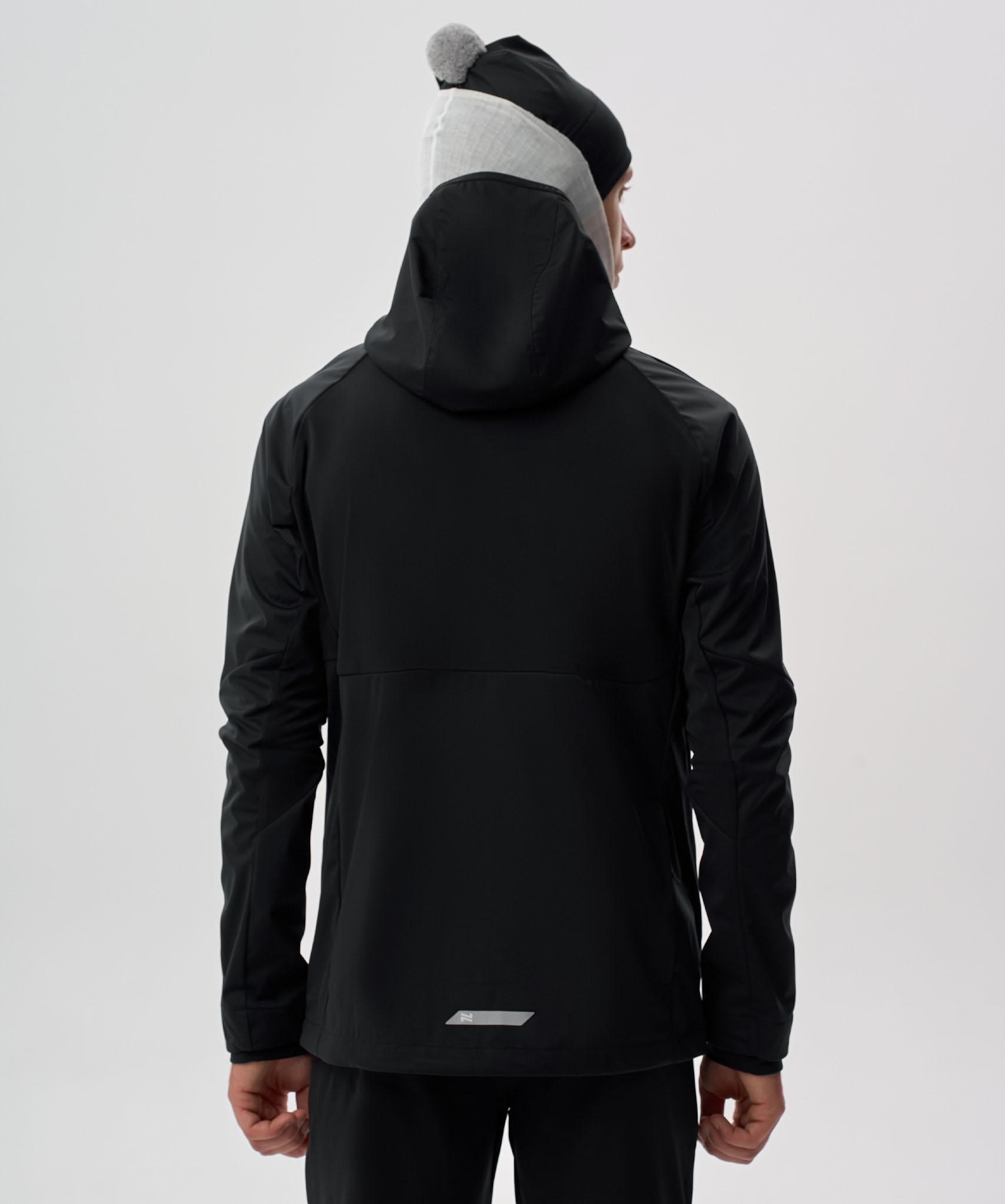 Тренировочная куртка Nordski PRO TOUR HOOD Total Black