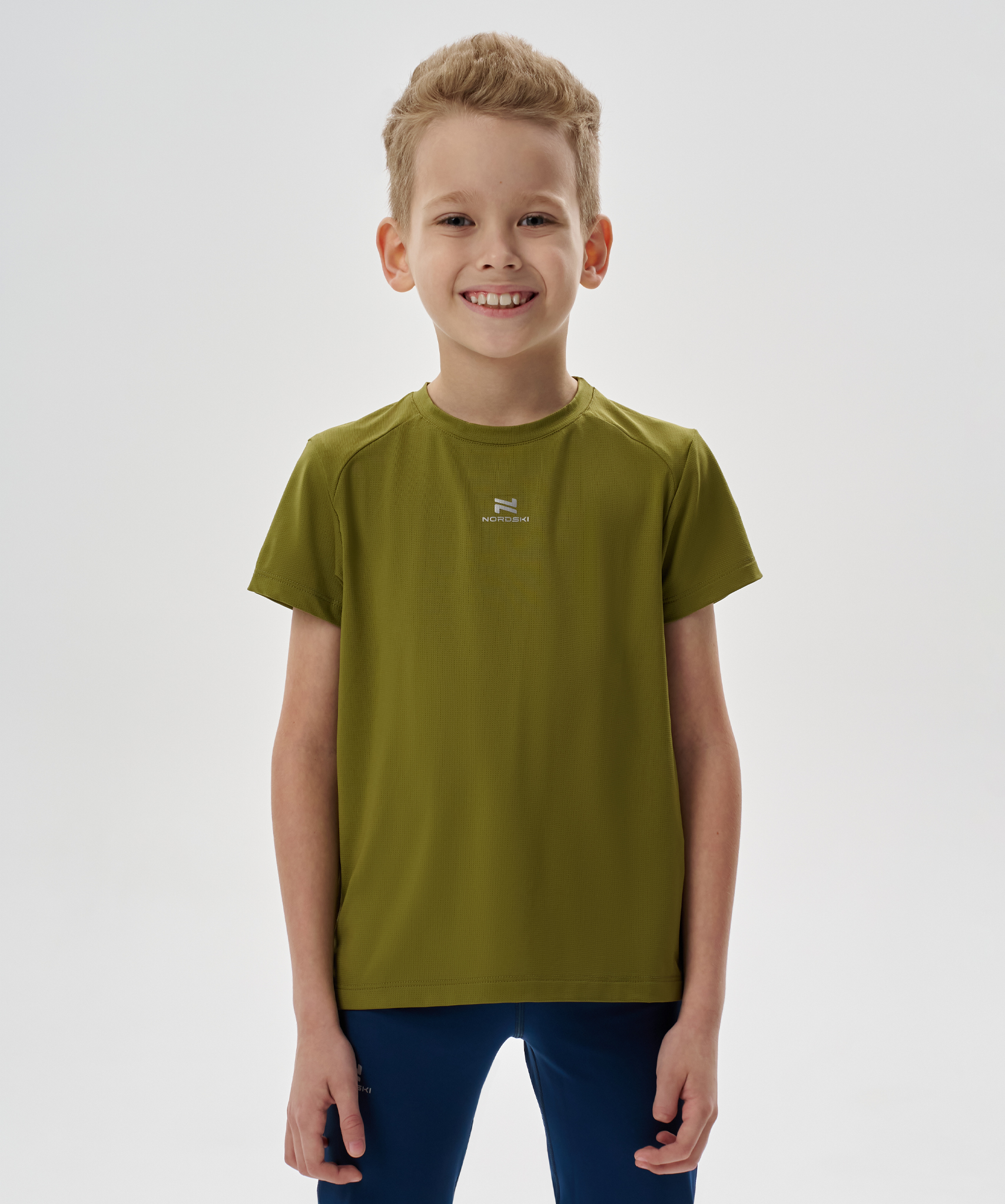 Футболка Nordski Jr. Run 2.0 Olive