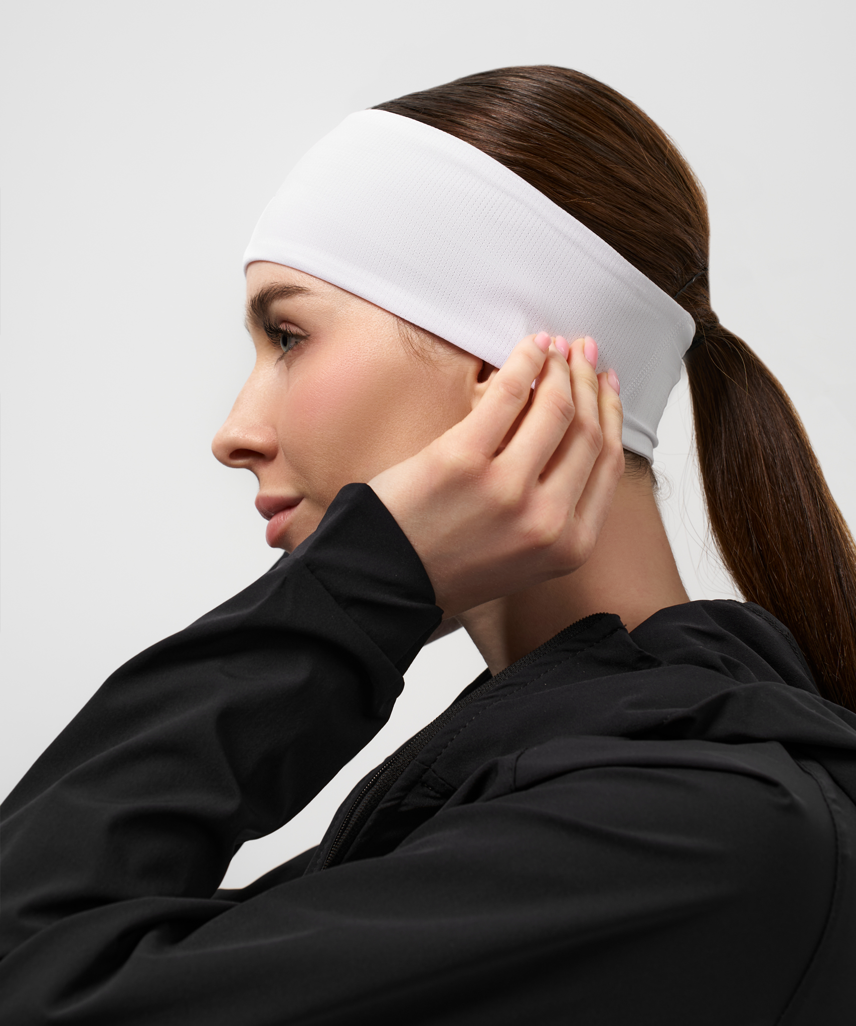 Повязка Nordski Run White