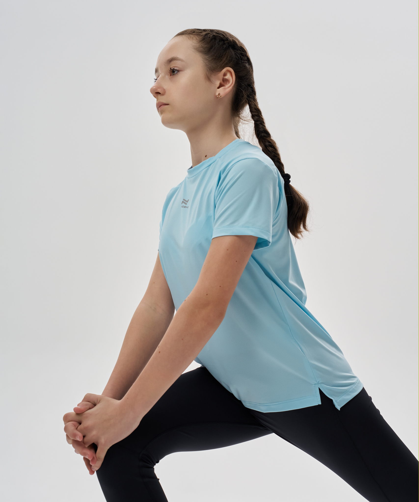 Футболка Nordski Jr. Run 2.0 Sky