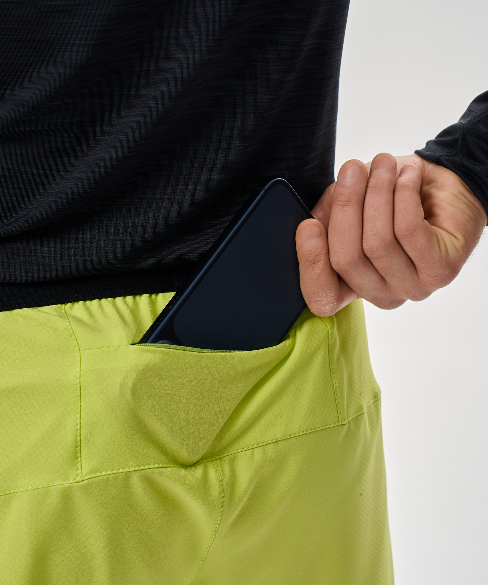 Шорты беговые Nordski Pro Lime Green