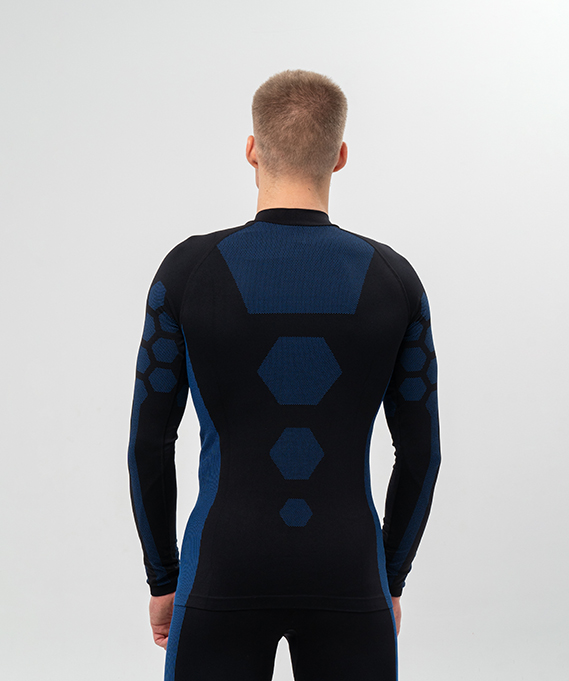 Комплект термобелья Nordski Snake Black/Blue