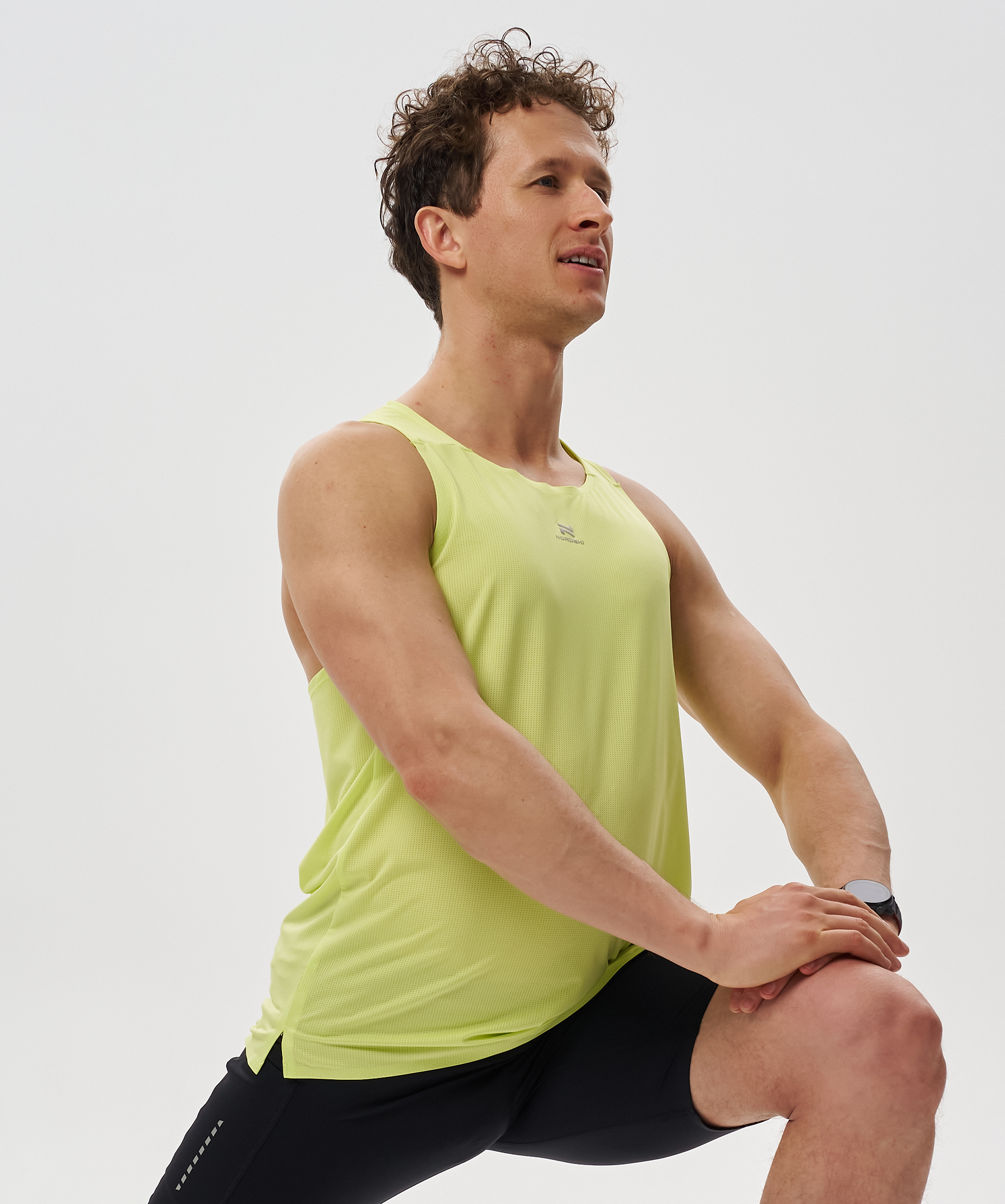 Майка Nordski Road Lime