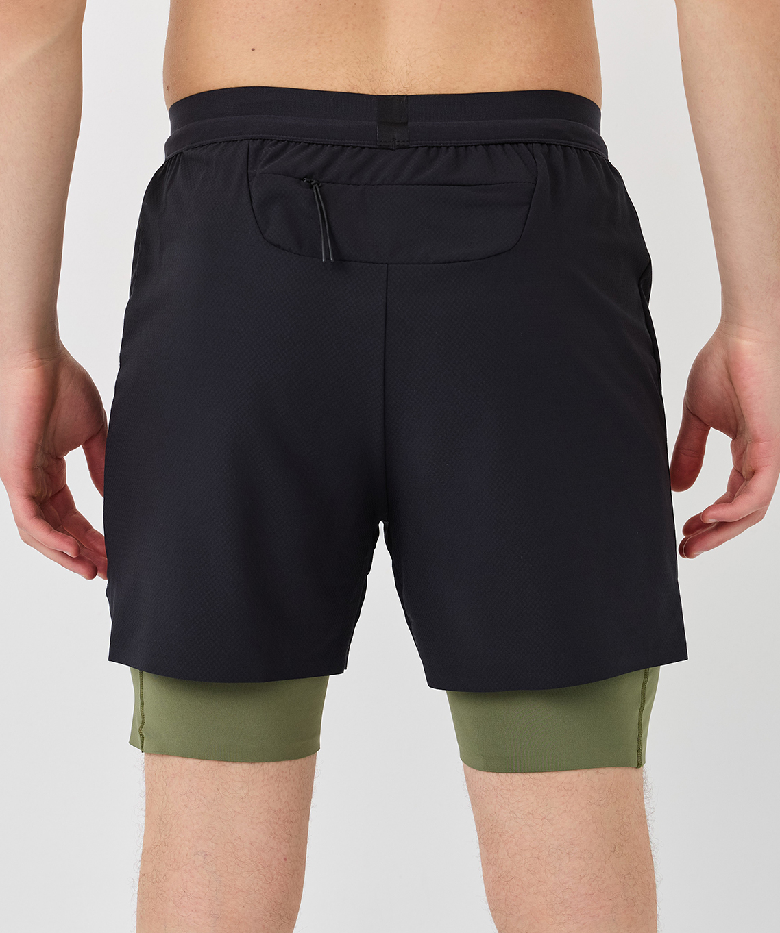 Шорты с лосинами Nordski Stayer Black/Olive