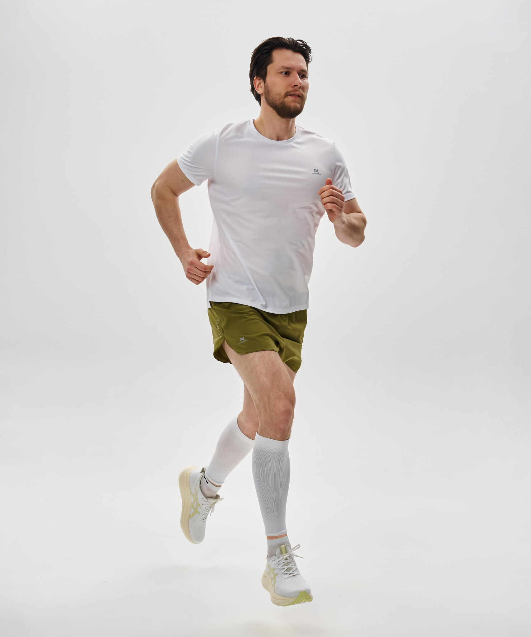 Шорты беговые Nordski Run Olive