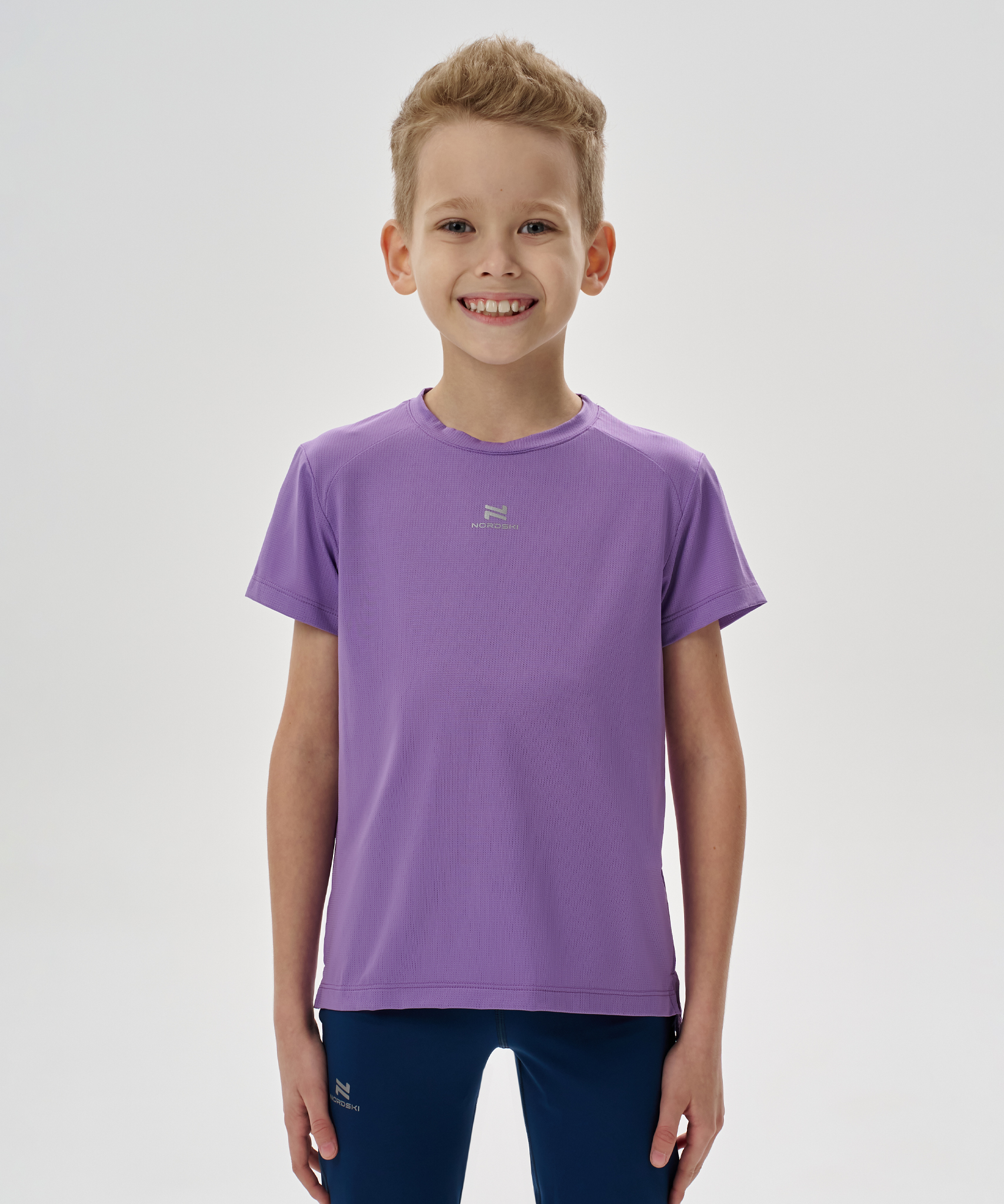 Футболка Nordski Jr. Run 2.0 Purple