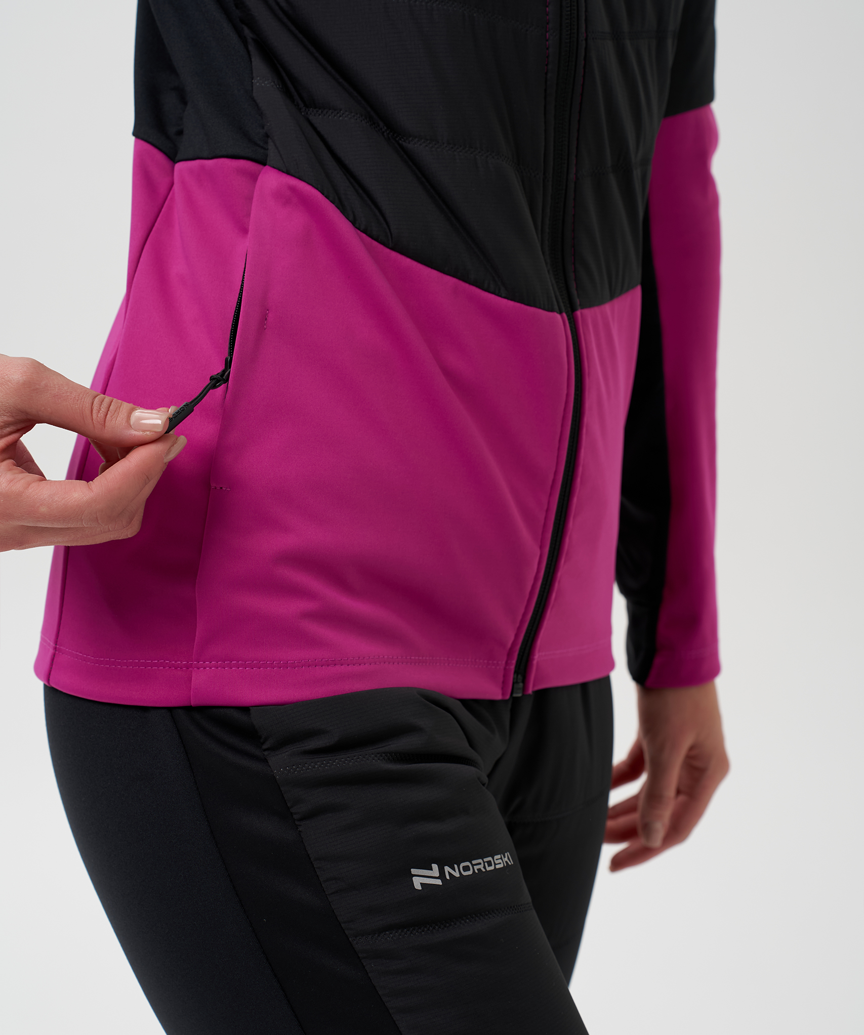 Куртка Nordski Hybrid Pro 2.0 Fuchsia/Black W