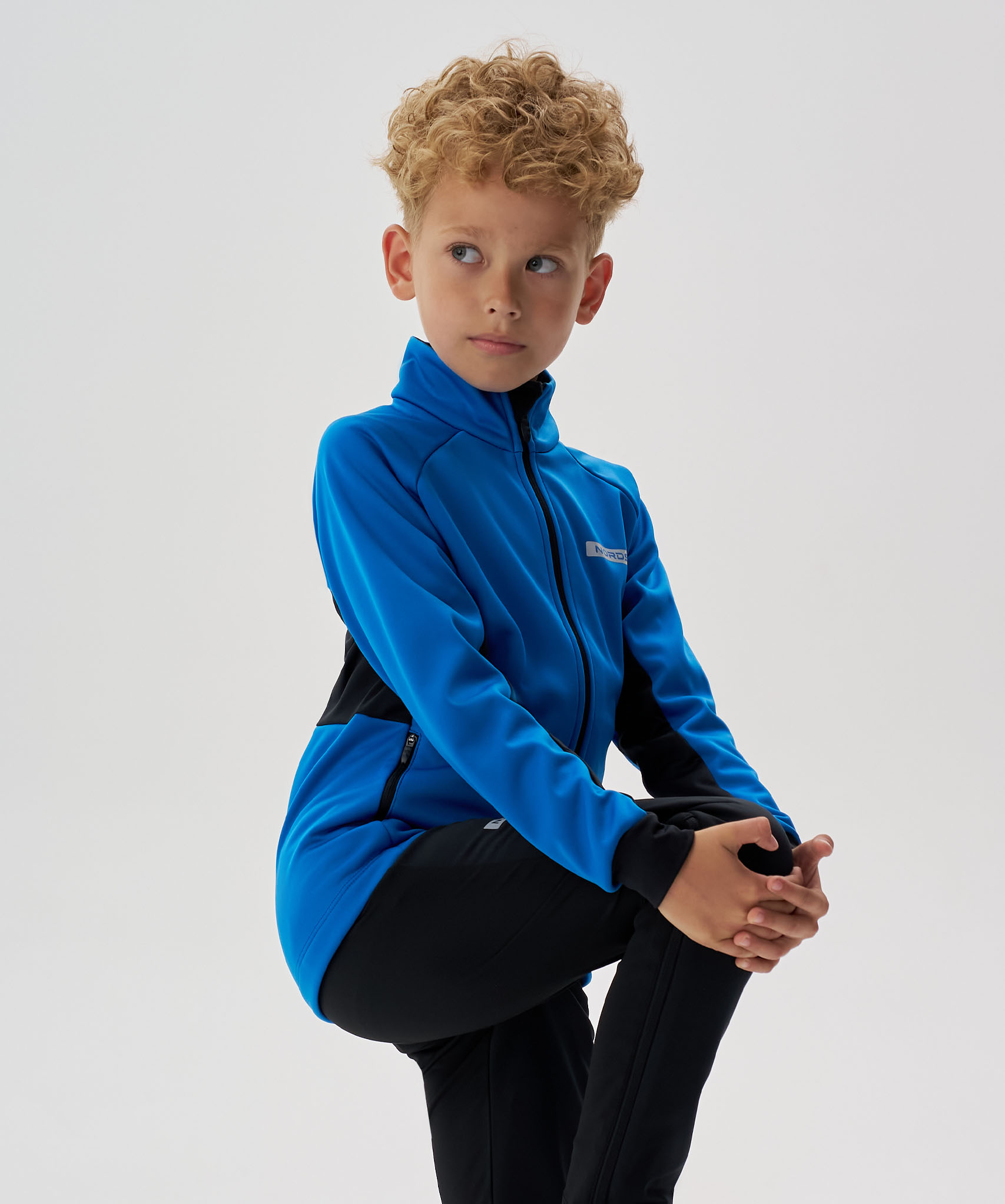 Тренировочная куртка Nordski Jr. Core Saphire/Black