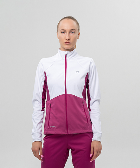 Тренировочная куртка Nordski Pro Fuchsia/Blue W