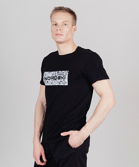 Футболка Nordski Simple Logo Black