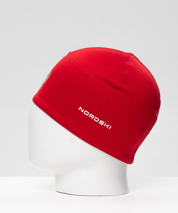 Тренировочная шапка Nordski Active Red