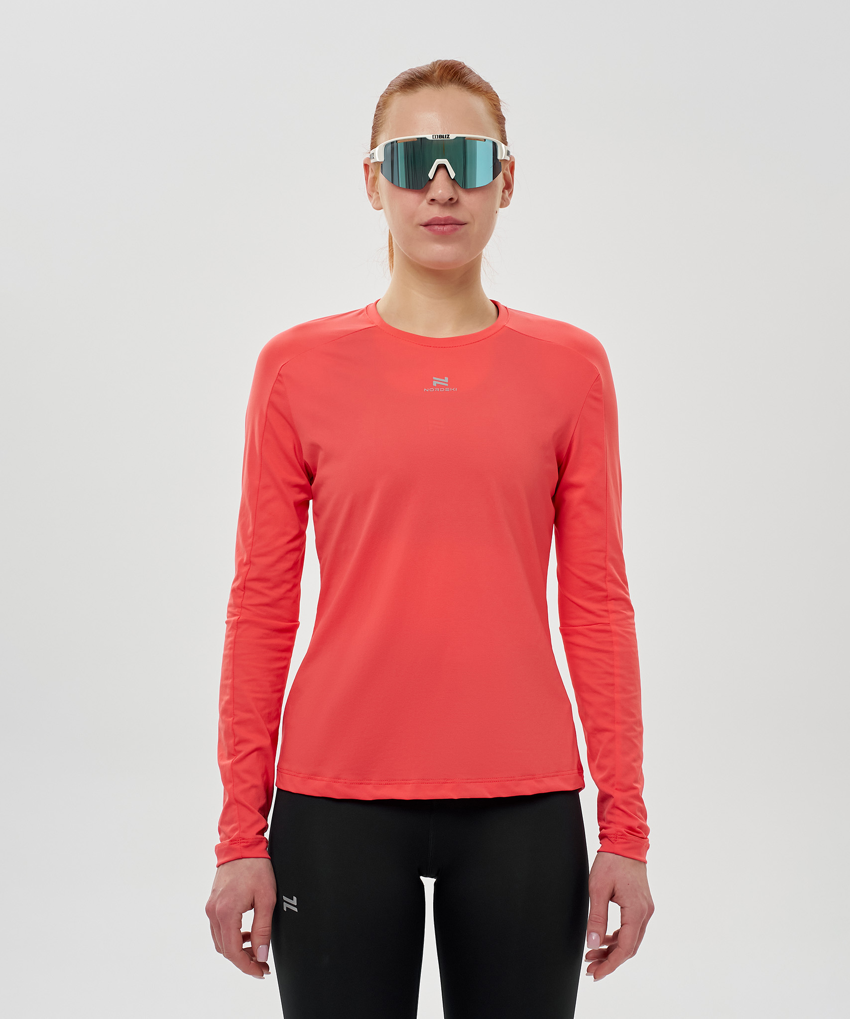 Футболка Nordski Upcast Grapefruit W с длинным рукавом