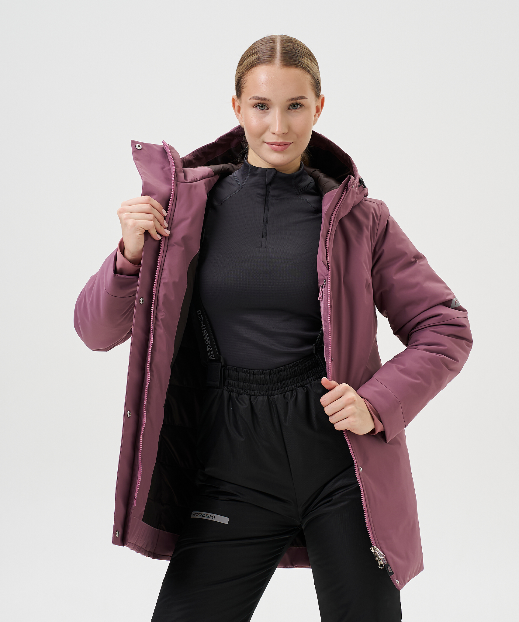 Утепленная куртка Nordski Coach Lilac W