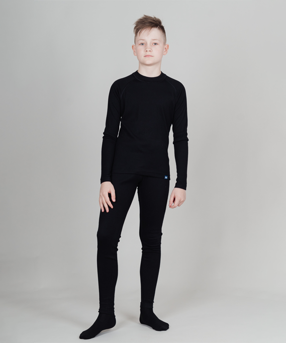 Комплект термобелья NORDSKI Kids Warm black