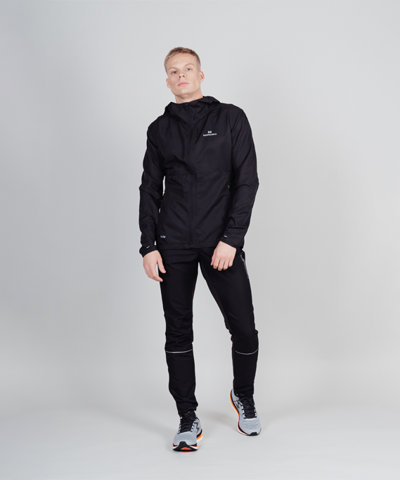 Ветровка Nordski Run Total Black