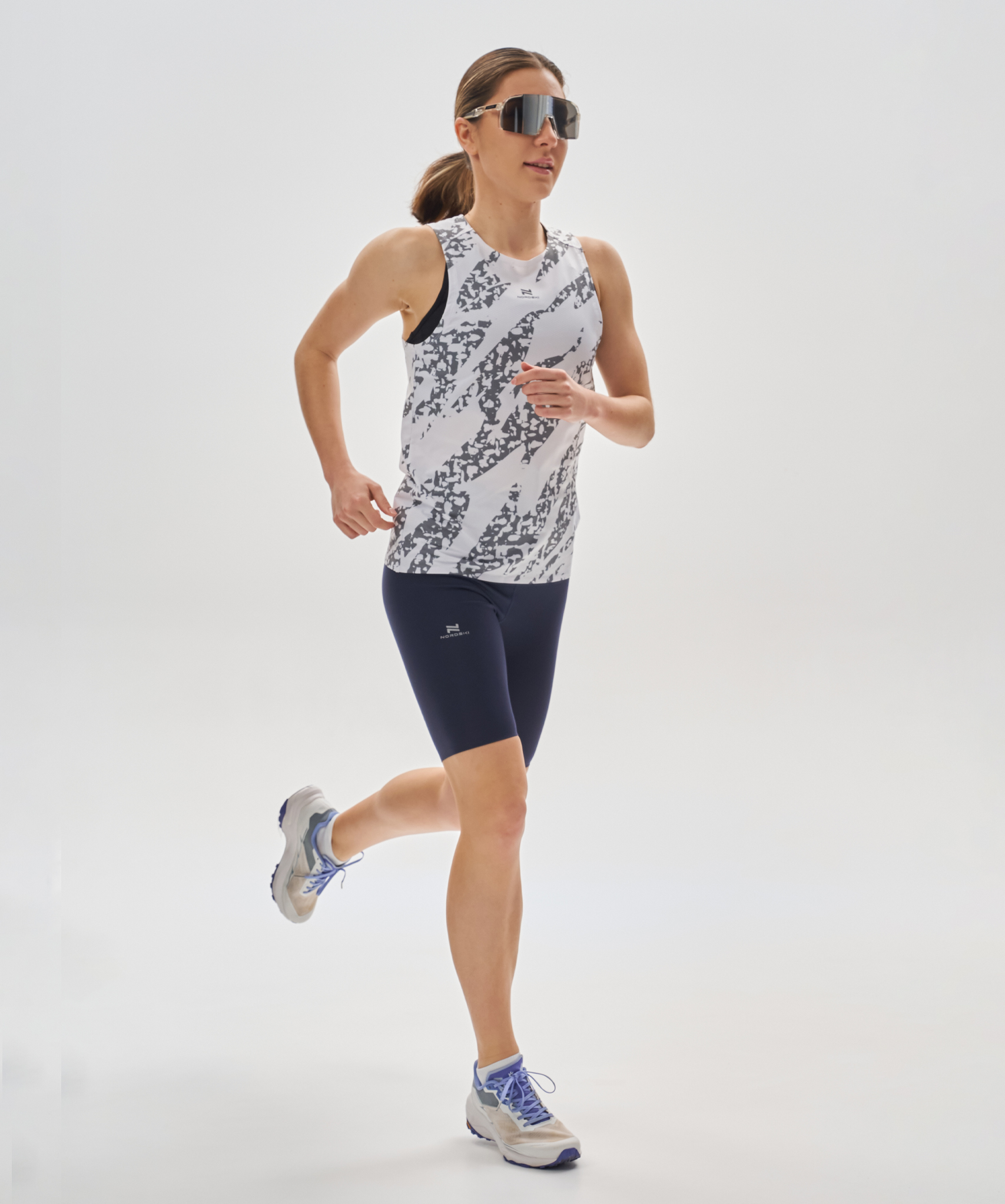 Тайтсы half Nordski Trail Indigo W